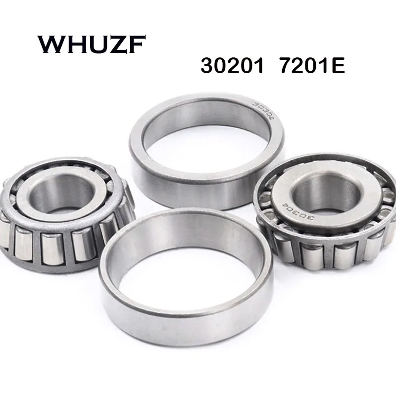 ( 5PCS ) 30201 7201E Rotating Head Rotate Bearings Tapered Needle Roller Bearing ABEC-7 12x32x11mm Electric Tricycle Bearings