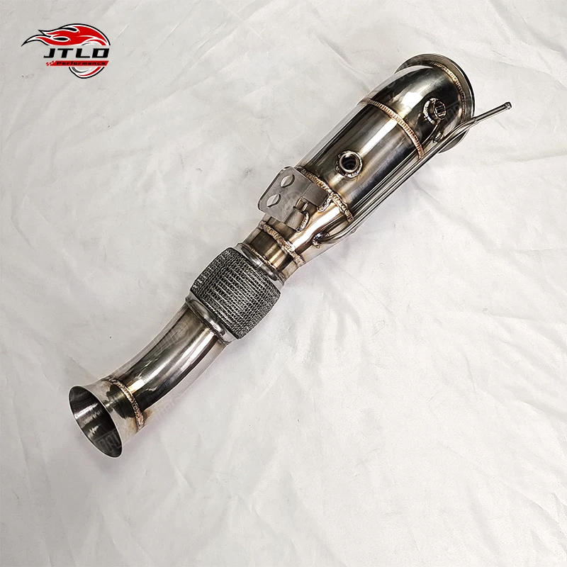 Professional Direct Fit High Flow Design Stainless Steel 304SS Downpipe For BMW G06 X6 B58 3.0T Direct Replacement