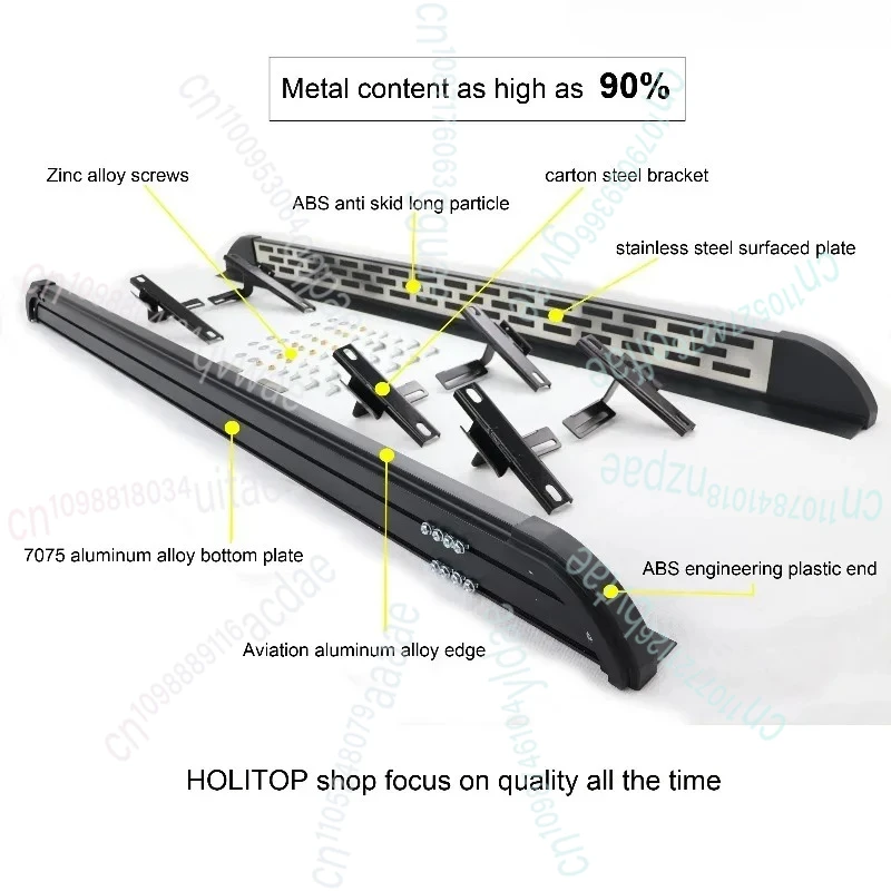 مناسبة لدواسة X-trail Rogue T33 2021 2022 2023 2024 OEM، موديل عصري، تحميل 250 كجم، حفر مجاني #5