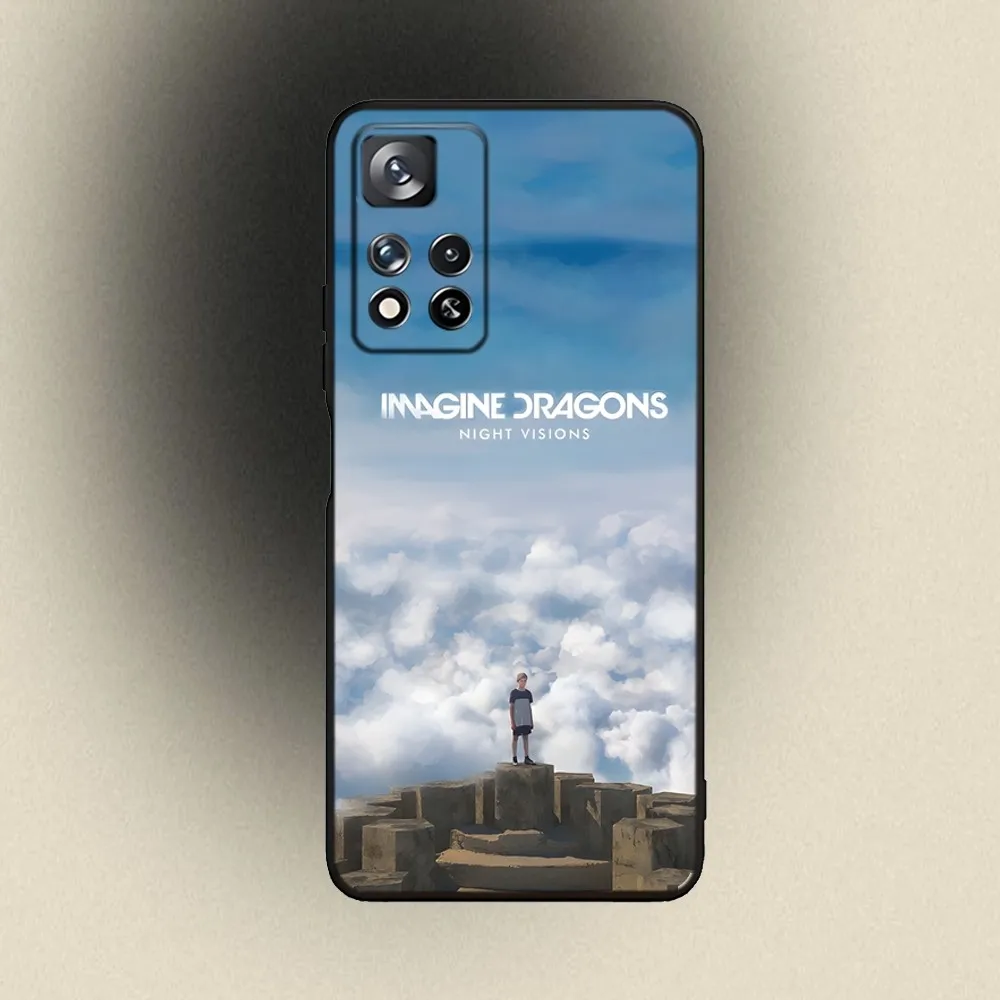 I-Imagine Dragons Night Visions  Phone Case For Samsung Galaxy A20,A21s,A22,A31,A32,A52,A53,A72,73,A80,A91 Soft Black Cover