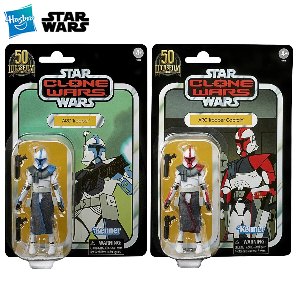 

[В наличии] Hasbro Star Wars The Vintage Collection ARC Trooper & ARC Trooper Captain 3,75-дюймовая красивая экшн-фигурка, модель игрушки