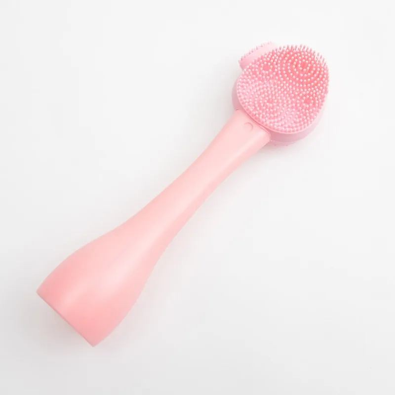 1PC Spazzola per pulizia multiuso Maschera per il viso Spatola Punti neri Rimozione dell'acne Pulizia del trucco Silicone Viso Varietà Testine di spazzola