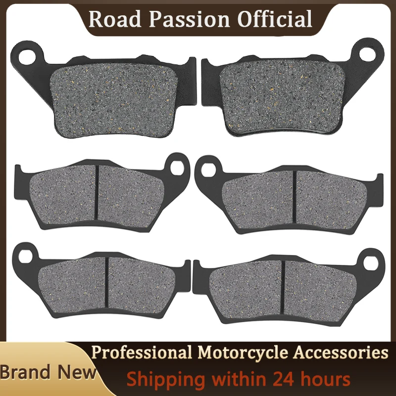 Motorcycle Front Rear Brake Pads For YAMAHA XT660Z XT660ZA XT 700 Z Tenere (ABS) TT600R (5CH1/5CH2/5CH3) TT600RE (5CH5) TT600E