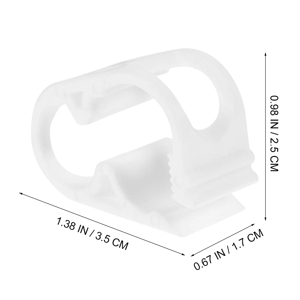 

12pcs Silicone Tube Clamps Material Flow Control Siphon Hose Clips Infusion Bottle Pipe Single H Operation