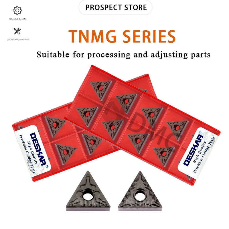 

CNC Lathe Cutting Tools TNMG160404 160408 160412 TM R-S L-S HQ CQ LF9118 Numerical Control Lathe Turning Processing Steel Parts