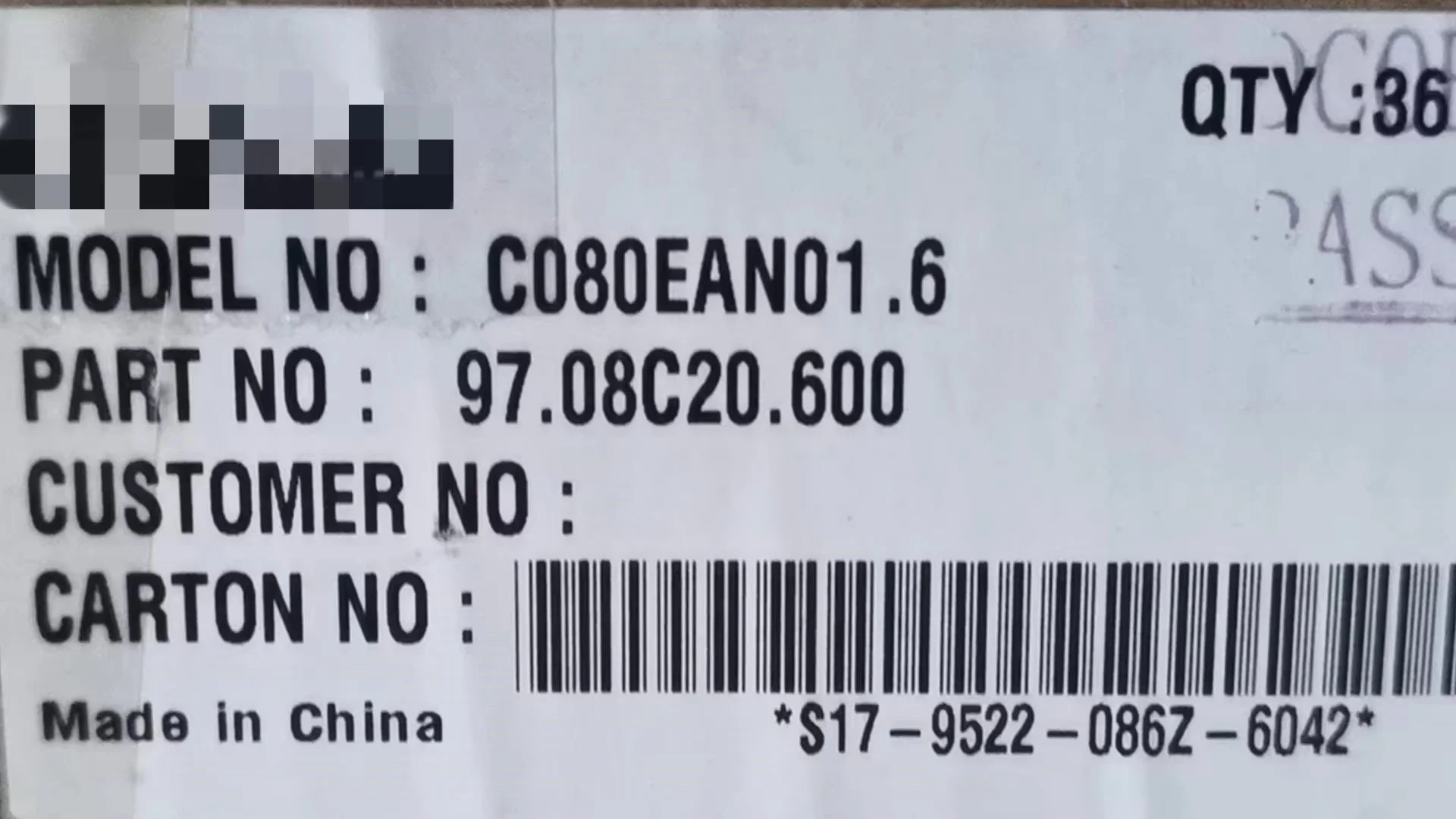 100 % originaler C080EAN01.6 LCD-Bildschirm