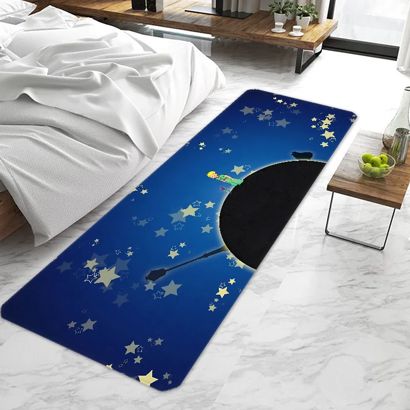The Little Prince Door Mat Entrance Doormat Non-slip Washable Kitchen Carpet Living Room Hallway Rugs Door Mats Bathroom Bath