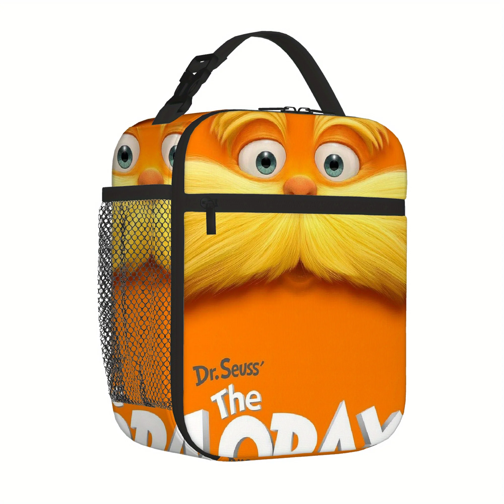 กระเป๋าใส่อาหารกลางวันแบบหุ้มฉนวนลอราซสำหรับใช้ในบ้าน สำนักงาน เดินป่า และกล่องอาหารกลางวันสำหรับเก็บของที่ชายหาด