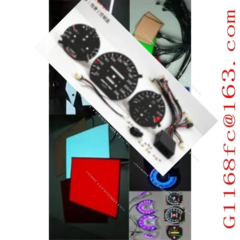 High Quality EL Glow Car Gauge  Instrument Cluster Compatible with  W124, W126, (W201) 190