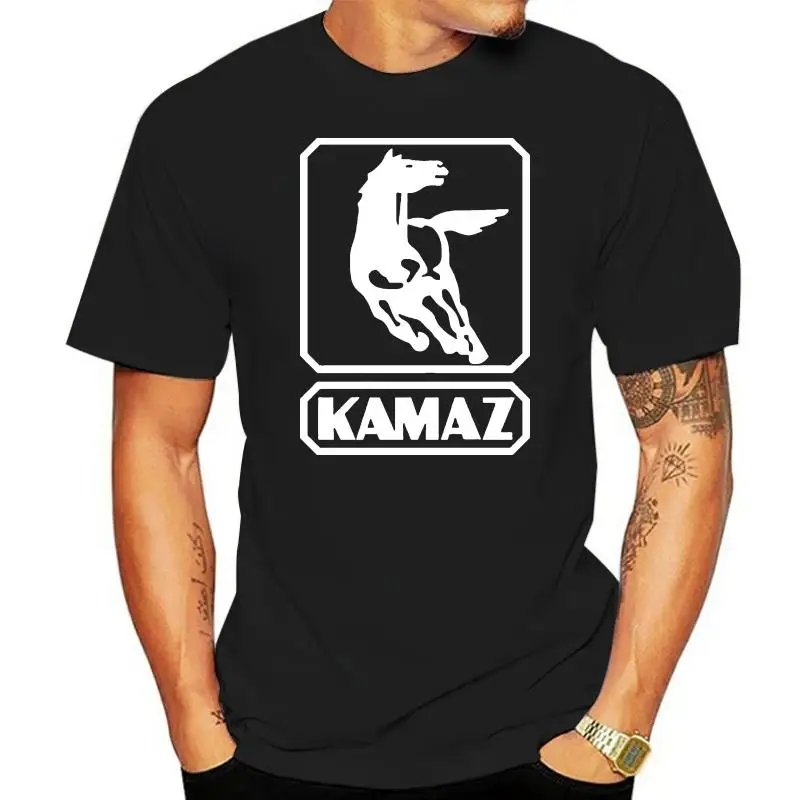 2020 New Fashion Kamaz Logo Print Men T Shirt race Top Tees Summer Cotton T Shirts O-Neck T-shirt High Quality Size XS-XXL