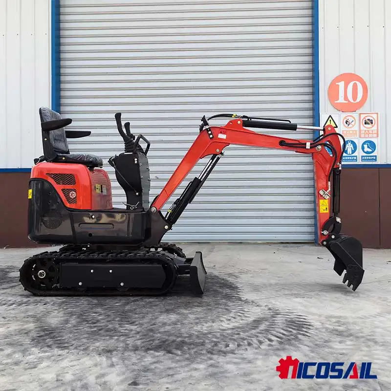 High Performance Compact Mini Excavator - EPA Approved for Small Construction, Family Farms, Orchards & Animal Husbandry