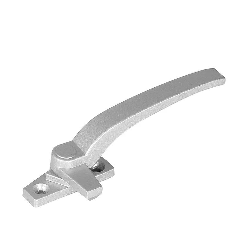 1PCS Type 50 7-Shaped Thick Aluminum Alloy Flat Opening Door Window Handle Solid Window Lock Accessory