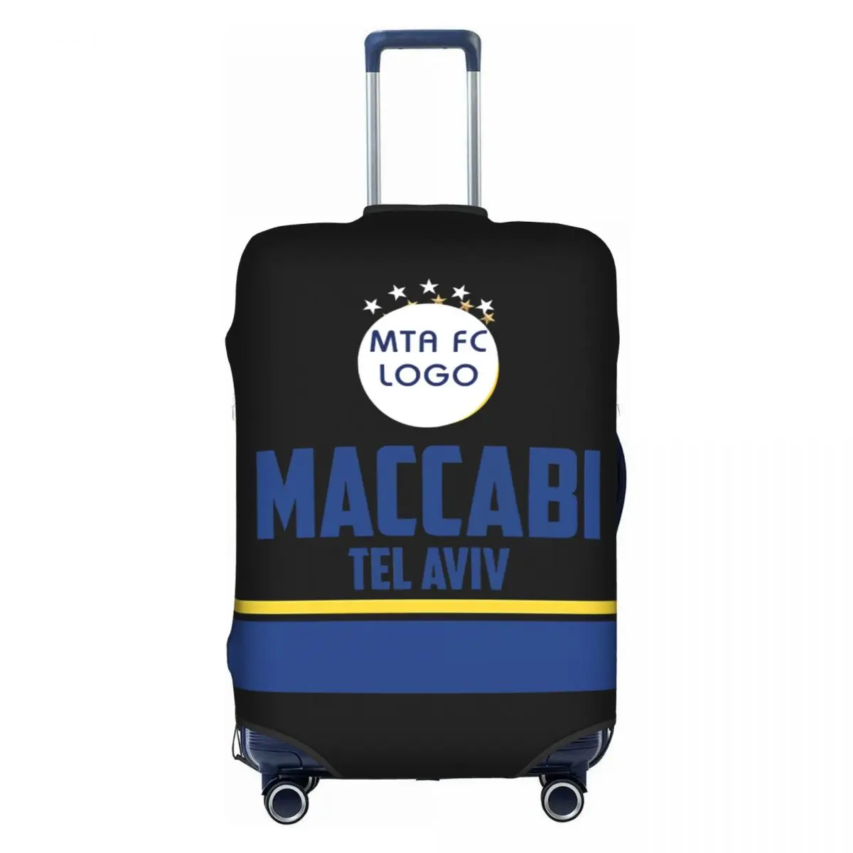 Maccabi Tel Aviv Travel Luggage Cover Suitcase Protector Washable Luggage Cover For Luggage