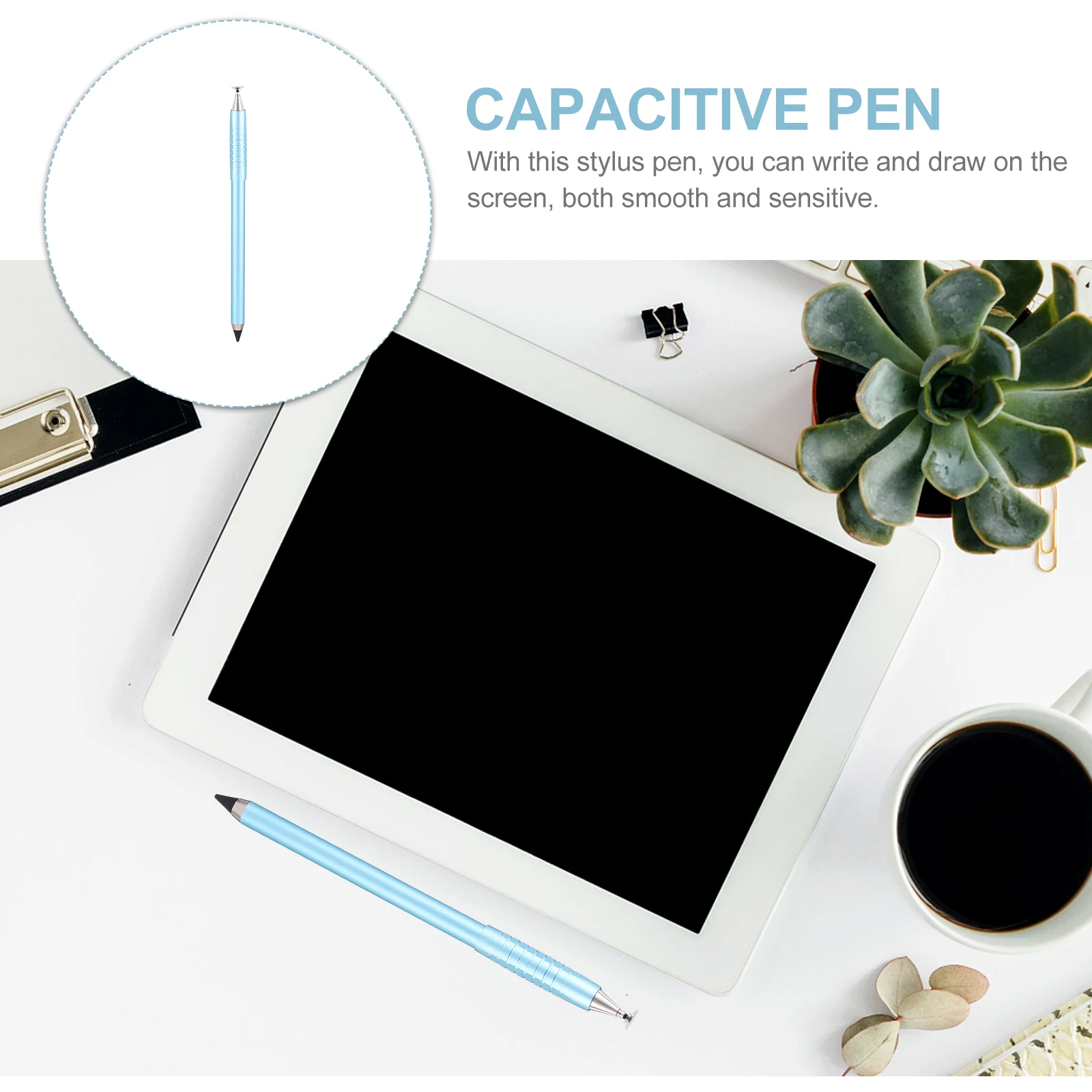 

Capacitive Stylus Pens Touch Handwriting Pen Screen Tablet Precision Electronic Universal Aluminum Copper Smooth