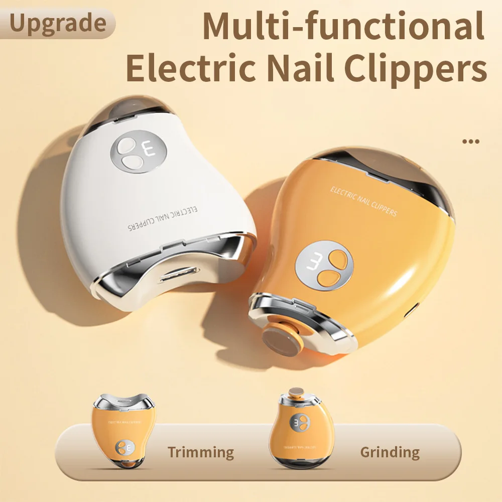 Aliexpress 2 in 1 Multi-functional Electric Nail Clippers Trimming&Grinding Three Speed Regulation Nail Shavings Storage Fast Charging - Aliexpress Deal