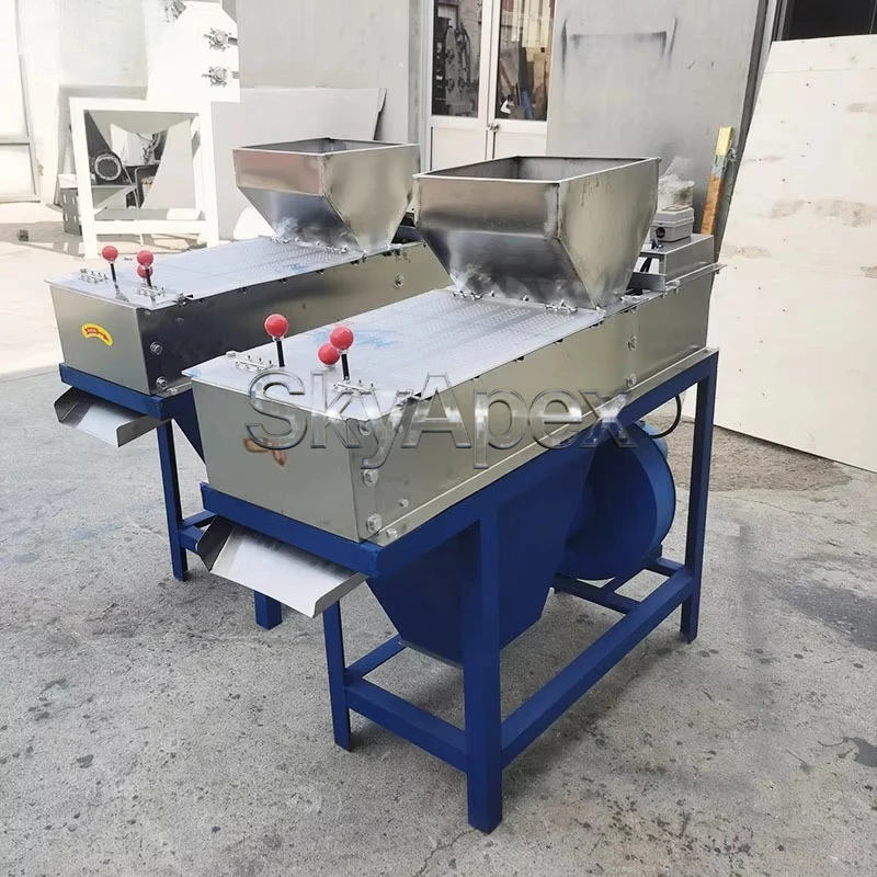 Stainless Steel Dry Peanut Peeling Machine, Removes Red Coat for Peanut Pine Nut Cashew, Ideal for Crushed Peanut Pre-processing