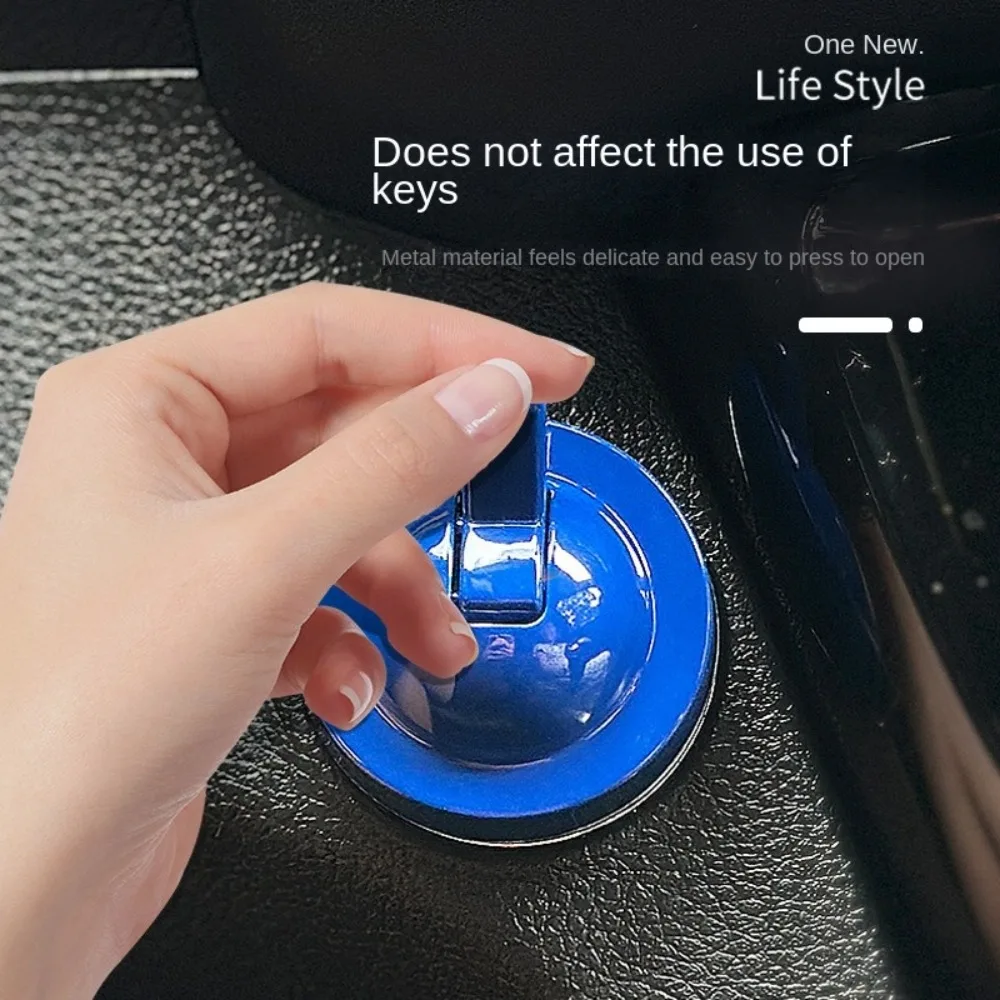 Auto Zubehör Push-to-Start-Taste Rocker Voll Metall Kugel-stange Starter Abdeckung Start Stop Taste Joystick Universal Umbau Acc