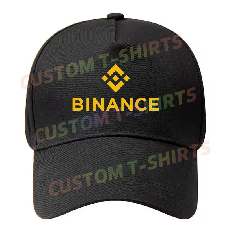 

Black Cap Binance-logo Baseball Cap Snapback Caps Casquette Hats Fitted Casual Gorras Hip Hop Dad Hats Unisex