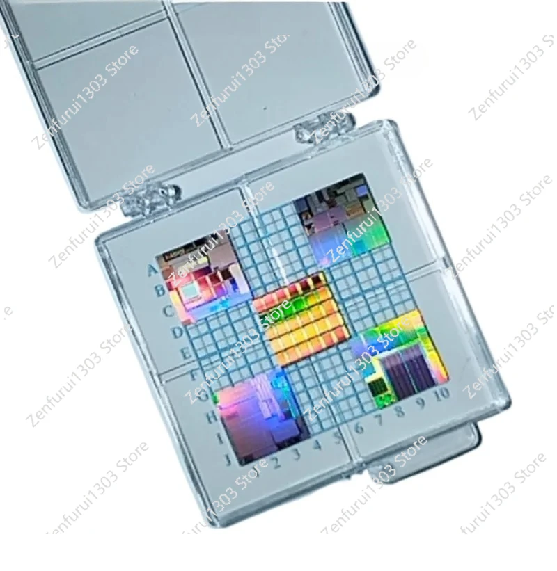New Bare Silicon Chip  Wafer Integrated Circuit Lithography Semiconductor Chip Microprocessor  Die