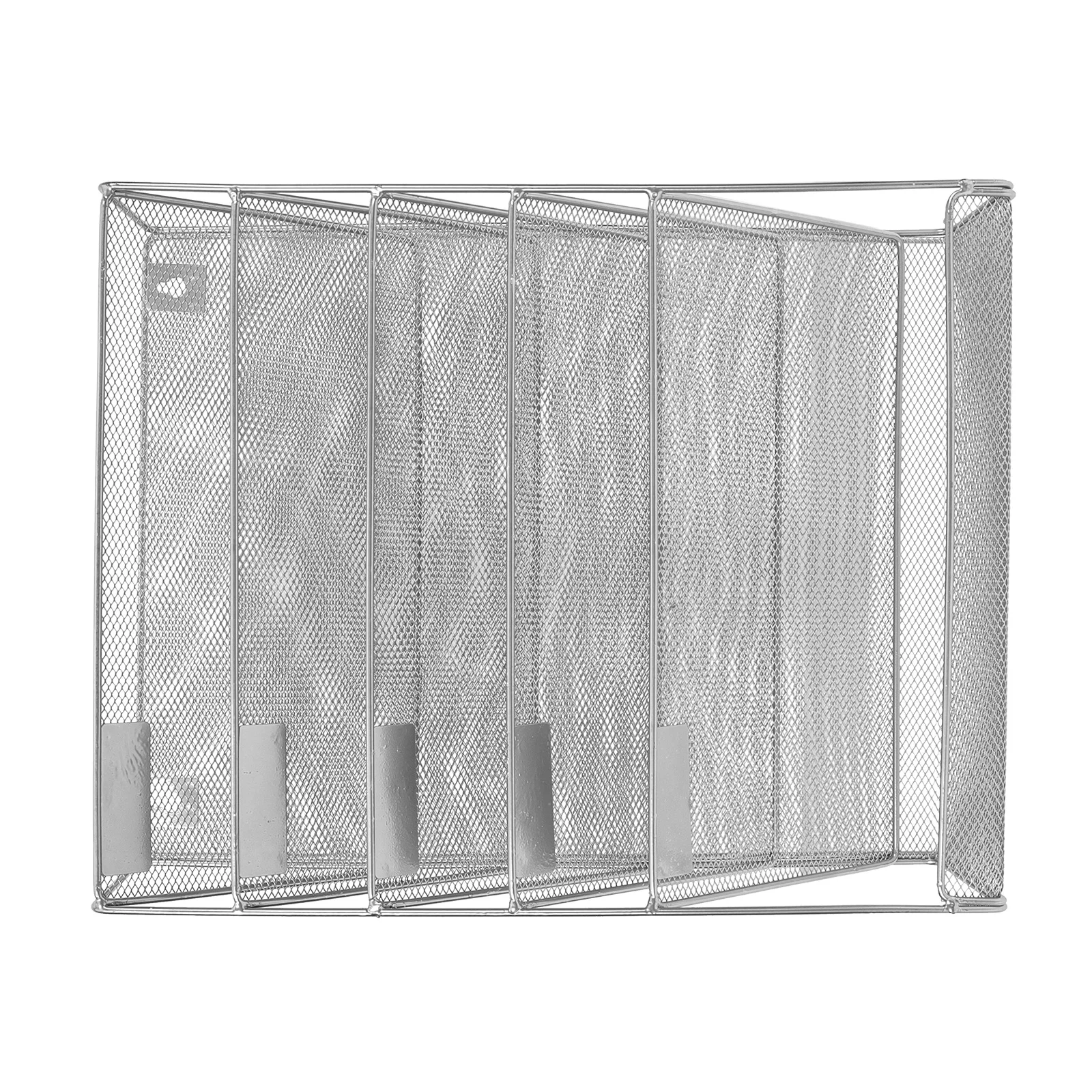 Organizzatore di documenti in metallo multistrato per rack di archiviazione a parete per file di design a rete per portadocumenti sospeso per ufficio domestico