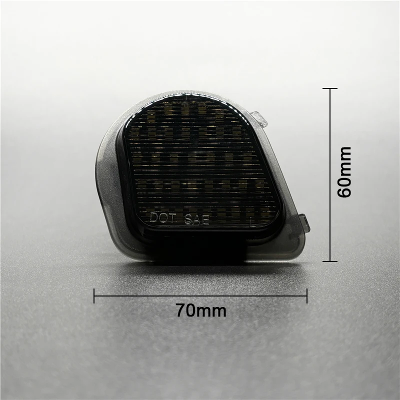 Fits For Dodge Ram 1500 2500 3500 RAM 1500 2500 3500 4500 5500 1500 Classic White LED Under Mirror Puddle Light