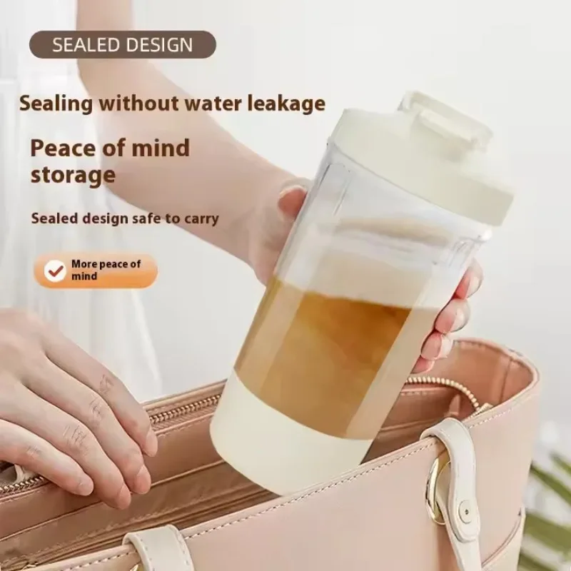 Portable Coffee Milk Powder Food Grade Material USB Power Supply Household Gift Custom Electric Automatic Mixing Cup One-click S