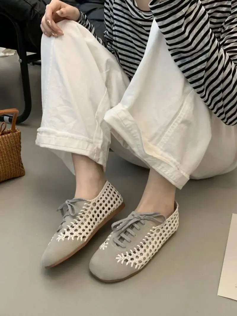 

Балетки, кроссовки, новые модные летние балетки на плоской подошве с сеткой