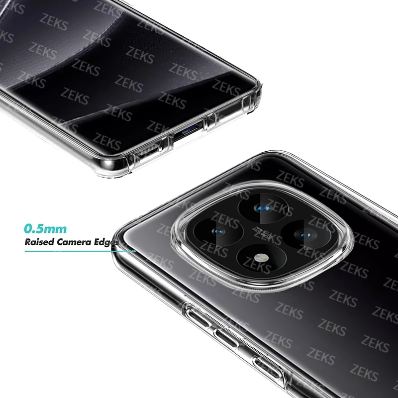 Xiaomi Redmi Note 14 Pro + 14 Pro 5G 실리콘 PC 하드 하이브... - 2