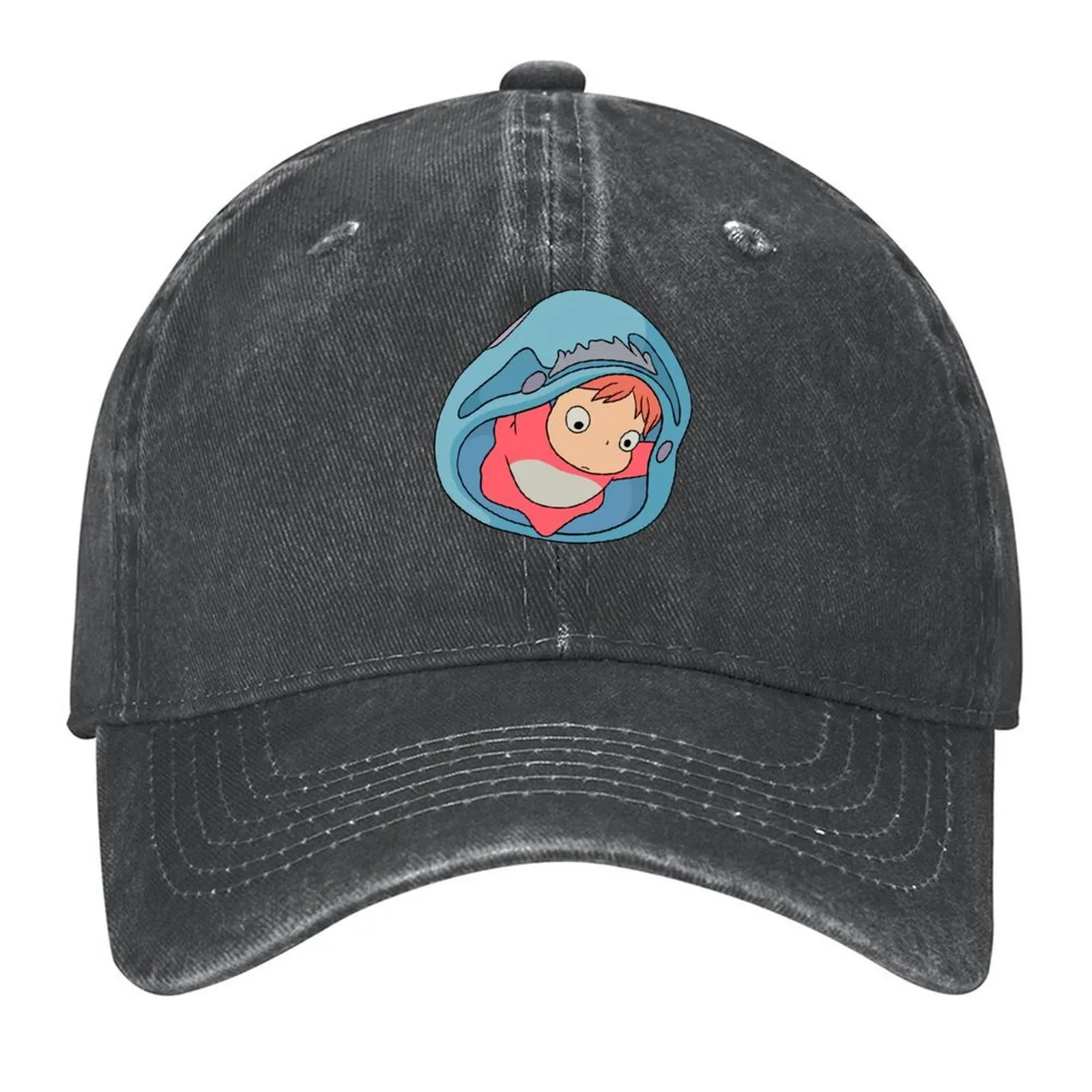 

Ponyo’s Escape Baseball Cap Hip Hop New In The Hat Big Size Hat fashionable Women's 2025 Men's