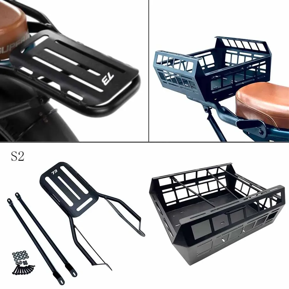 New Fit Super 73 73-S2 Luggage Rack Bracket Storage Basket For Super73 73S2 73-S2 73 S2