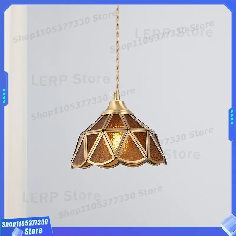 Nordic Style Small Chandelier Japanese Simple Bedside Lamp for Clothing Store Window Cafe Bar Counter Milk Tea Dessert Shop