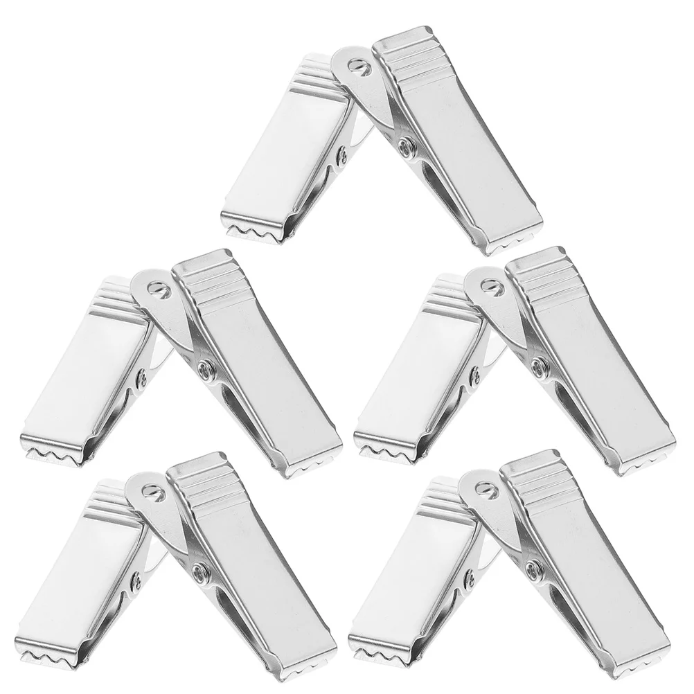 

10pcs Metal Alligator Small Spring Clamps For Wire Management Electrical Connections Diy Crafts Office Organization Mini