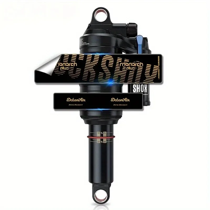 Uma peça contém 3 pçs/set 2020 RockShox Monarch Plus RC3 adesivo traseiro bicicleta mountain bike adesivo de choque à prova d'água