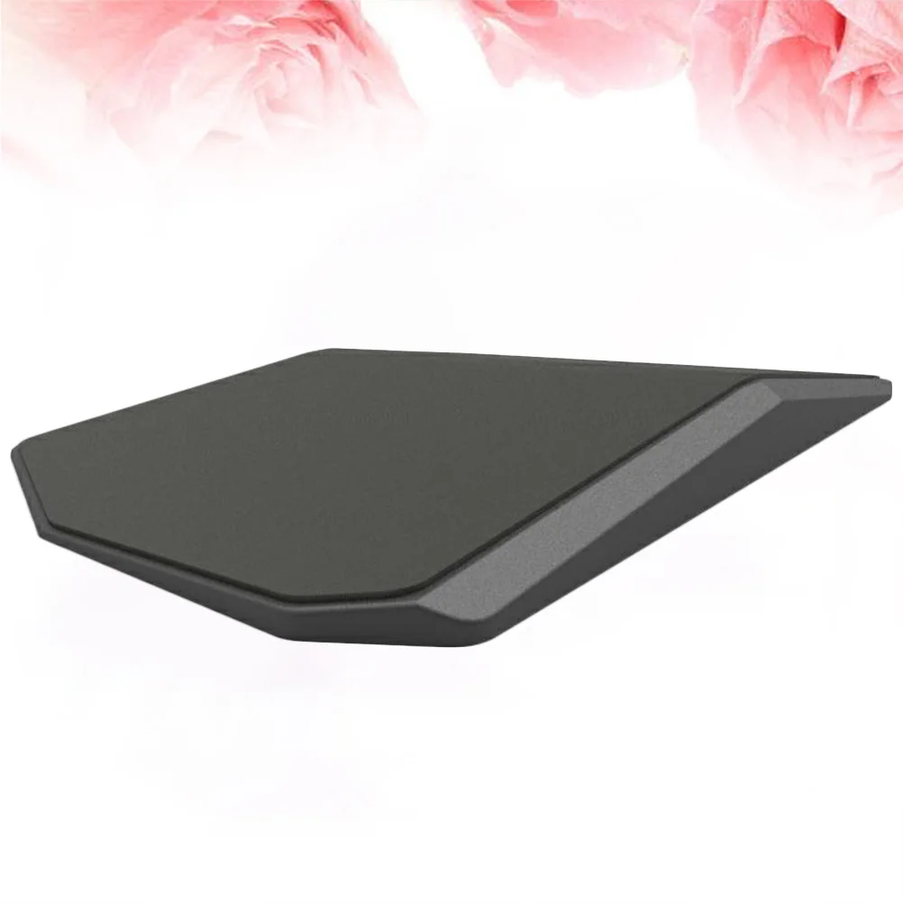 

Черный стерео коврик для клавиатуры и мыши, подушка с геометрическим рисунком, подставка для запястья, нескользящая, практичная, длительный срок службы, удобная на ощупь