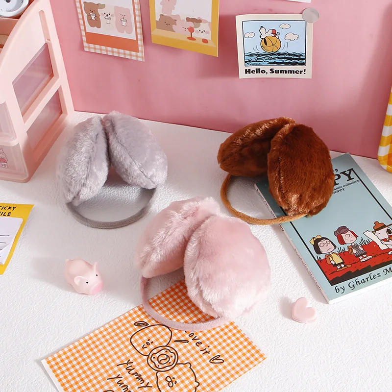 Orejeras Invierno Mujeres Ear Muffs for Women Earmuffs Winter Windproof Warm New Women's Men's Student Earmuffs Winter Cold