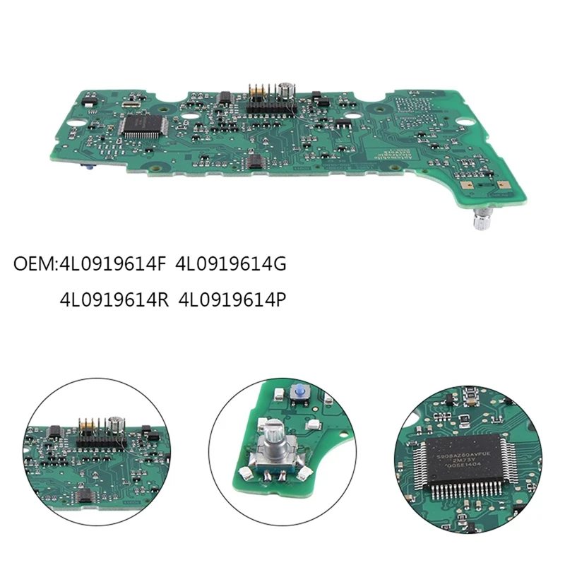 Interface Control Panel Circuit Board With Navigation 4L0919614F/G/R/P New For  Q7 2010-2015