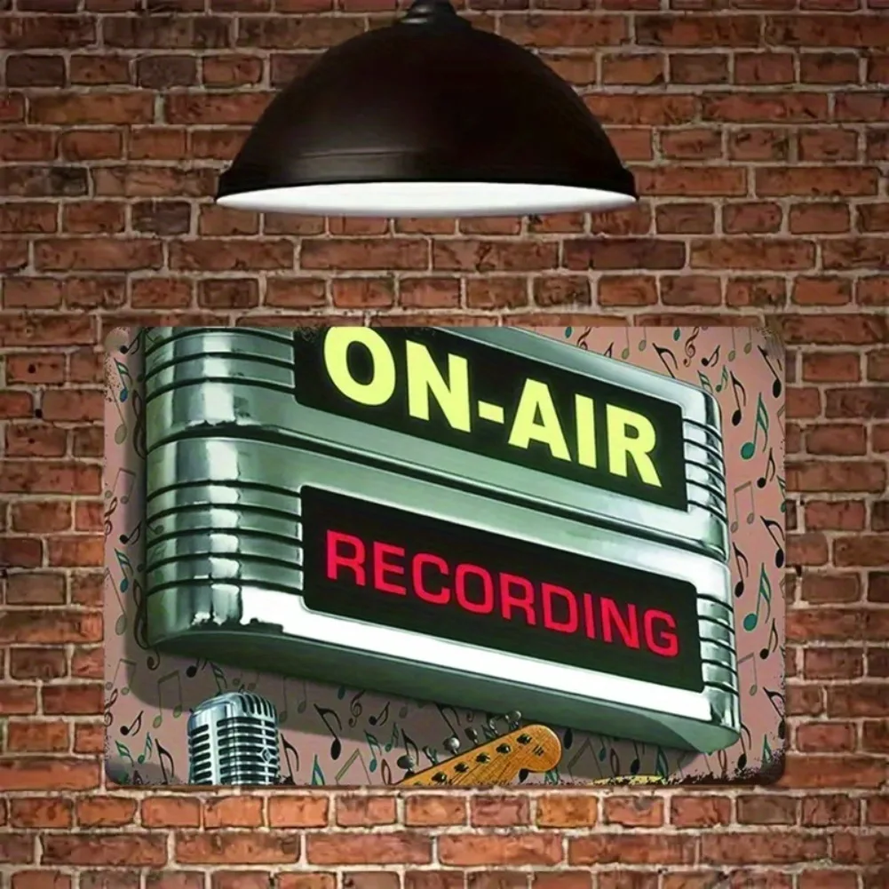 Vintage Music Studio Wall Art - Retro 