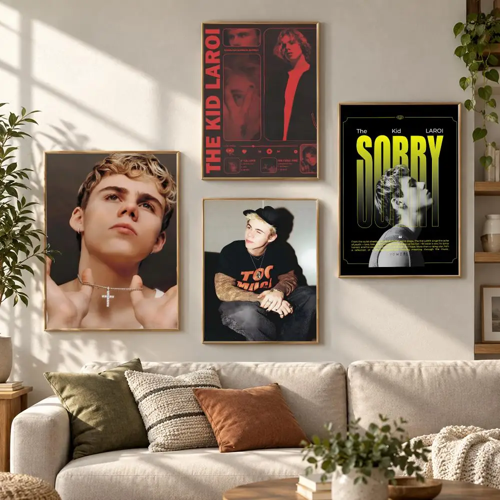 The Kid LAROI Pop Singer Album Urban Music Style Series Poster Aesthetic Art Print for Bedroom & Living Room Decor, Unframed