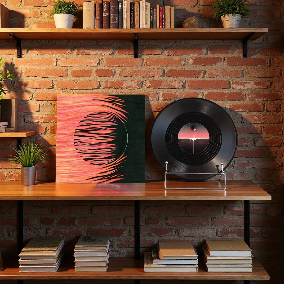 New Antique Vinyl Simulation Record Album Envelope Room Living Room Bedroom Bar Wall Decoration Ornament Birthday Gift