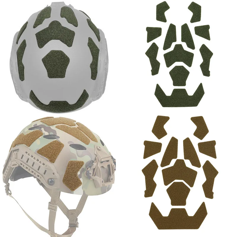 Tactical Tom Helmet accessories, tactical helmets, Velcro, refit helmet cloth, helmet，outdoor sport，camouflage，conceal，CB,OD ,BK