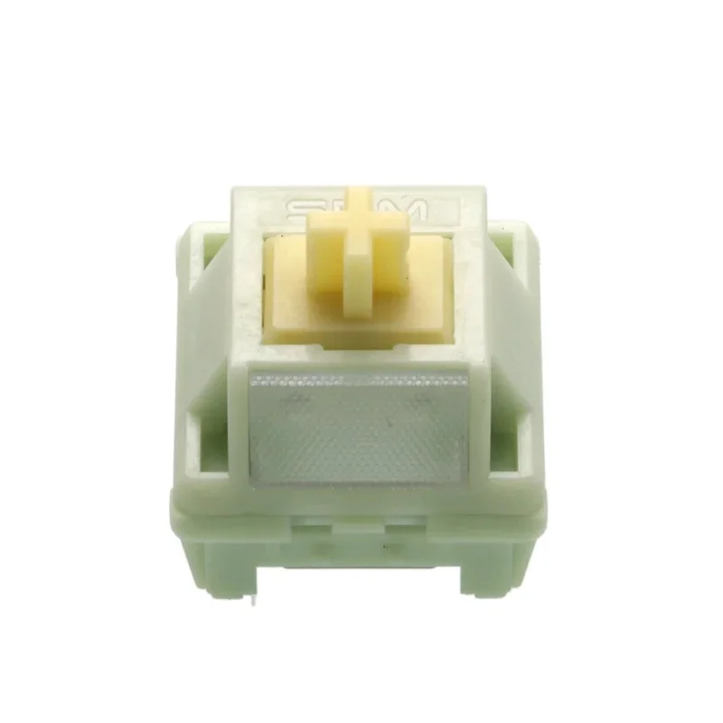 Interruptores mecánicos HMX Gravel V2, tipo lineal, 45 g, prelubricados, con conector de 5 pines y vástago de POM, para teclados personalizados y juegos MX.