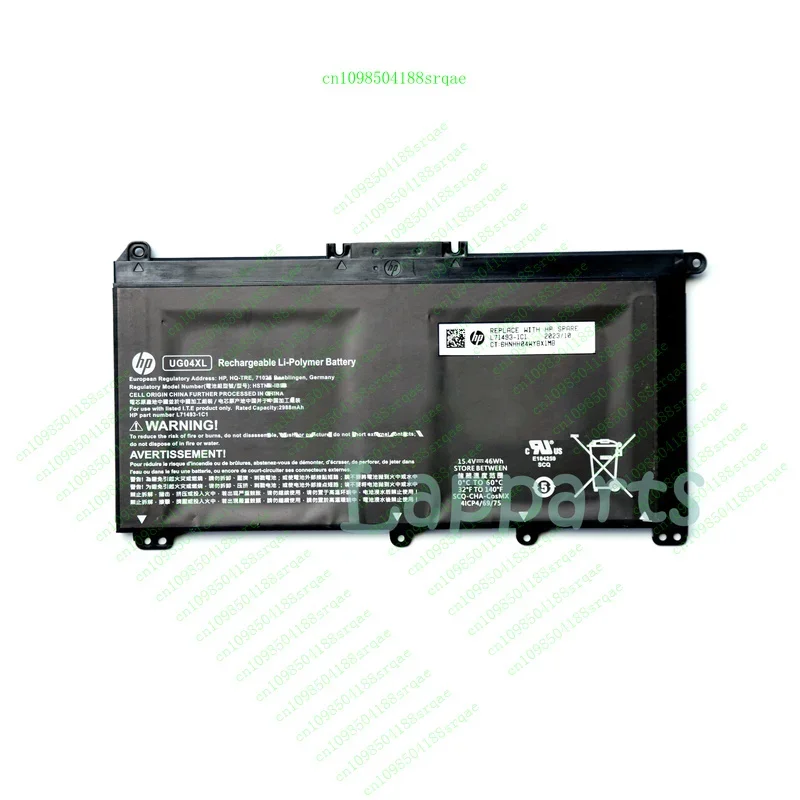 

New Original ug04xl battery for HP L71607-005 HSTNN-IB9B L71607-005 L71493-1C1%100 test