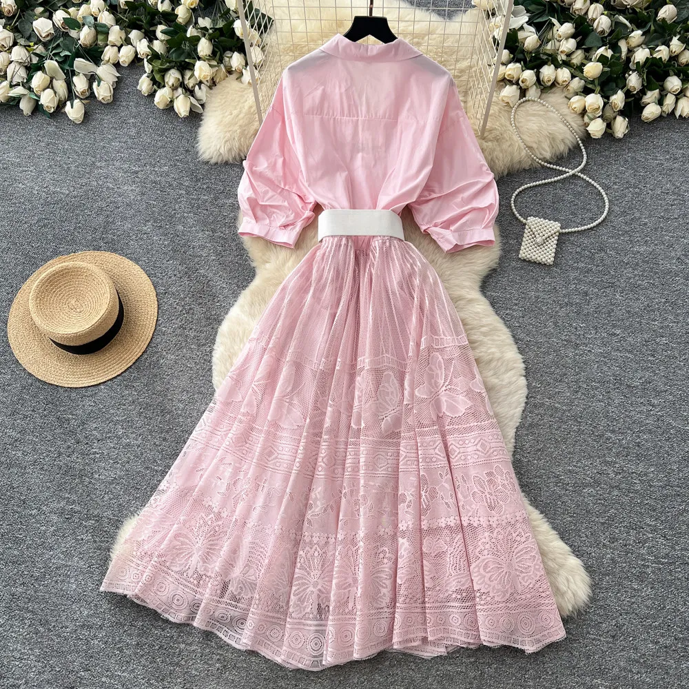 French Commute Style Pink A Li - огляд і ціна Street Fashion Events