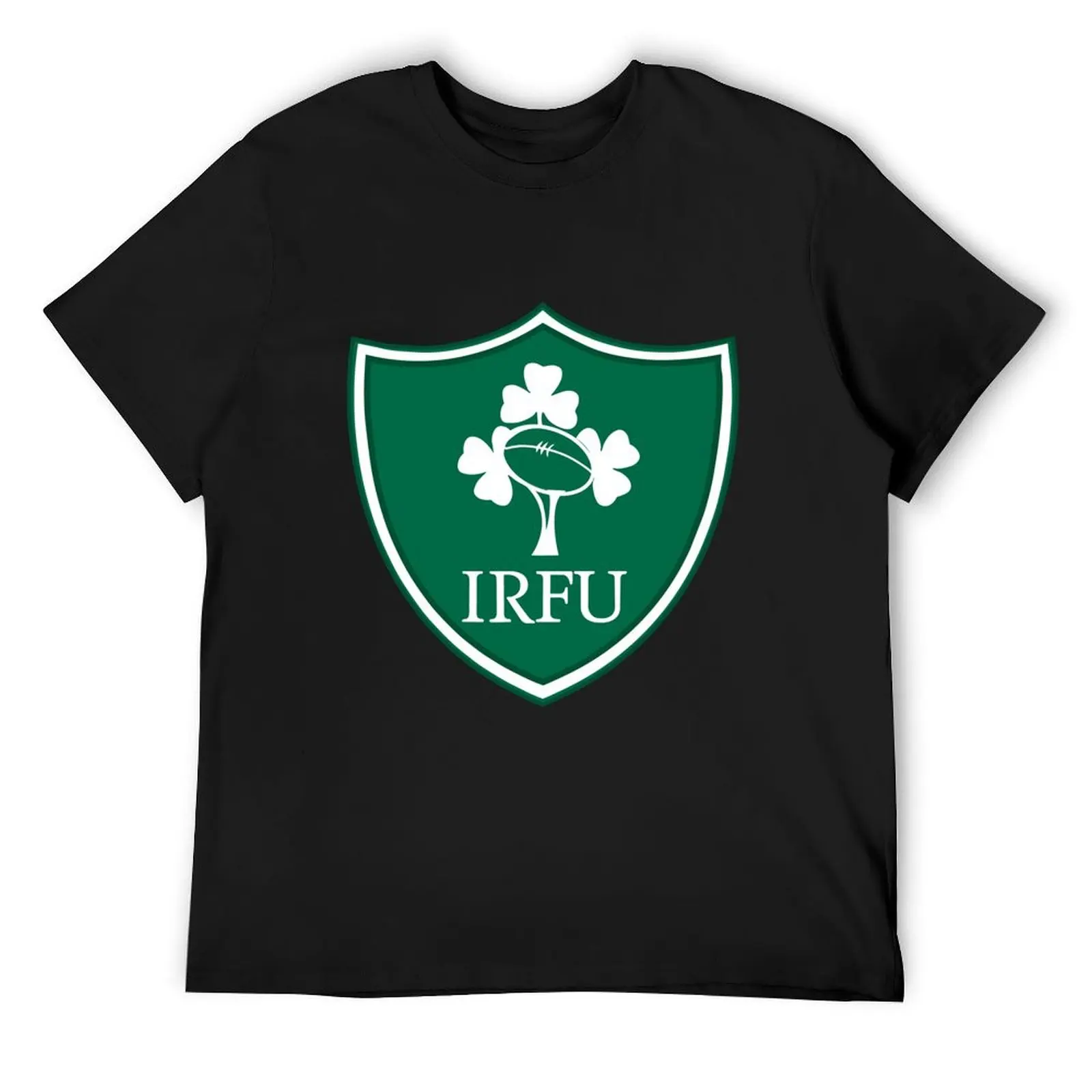 IRFU-BEST BADGES-RUGBY T-Shirt kawaii clothes aesthetic clothes mens t shirts top quality