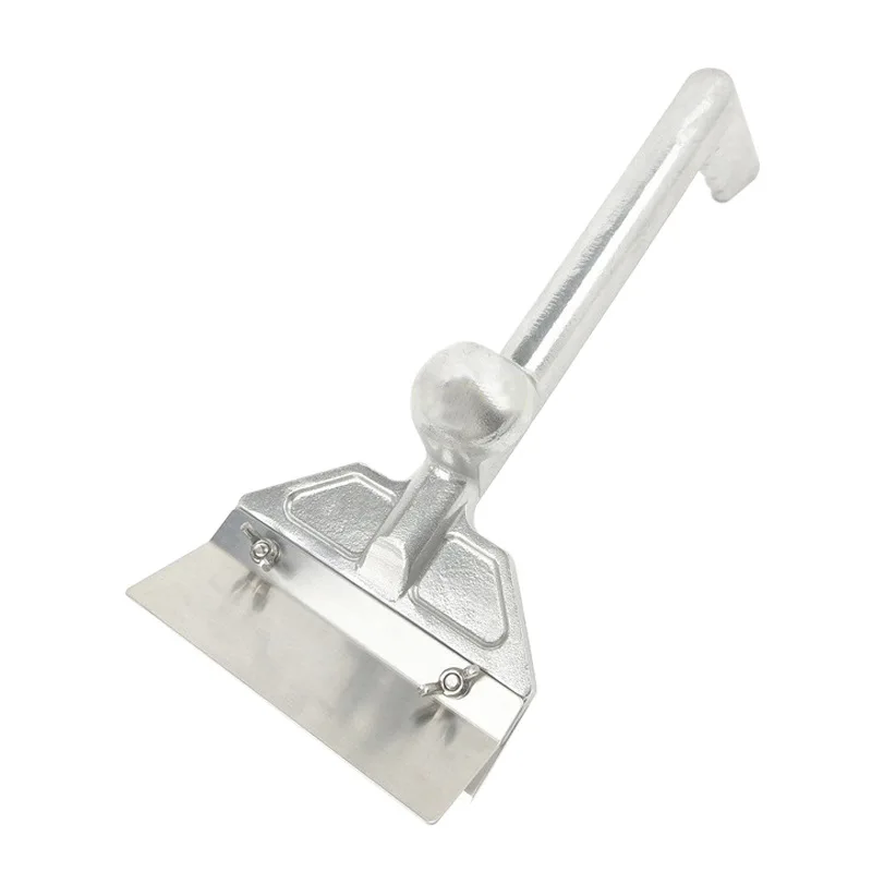 

Commercial export long-handled aluminum alloy barbecue shovel Steak cooking Teppanyaki shovel Common barbecue tools