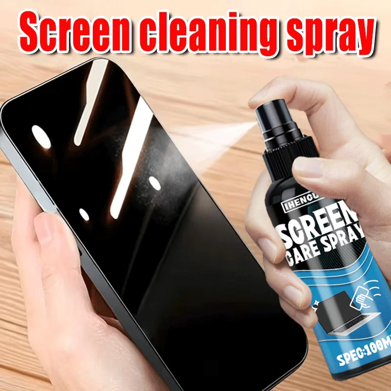 LCD Screen Care Spray for Car Touch Screen Cleaner Removes Fingerprints Dust Smudges Safe for All Electronics