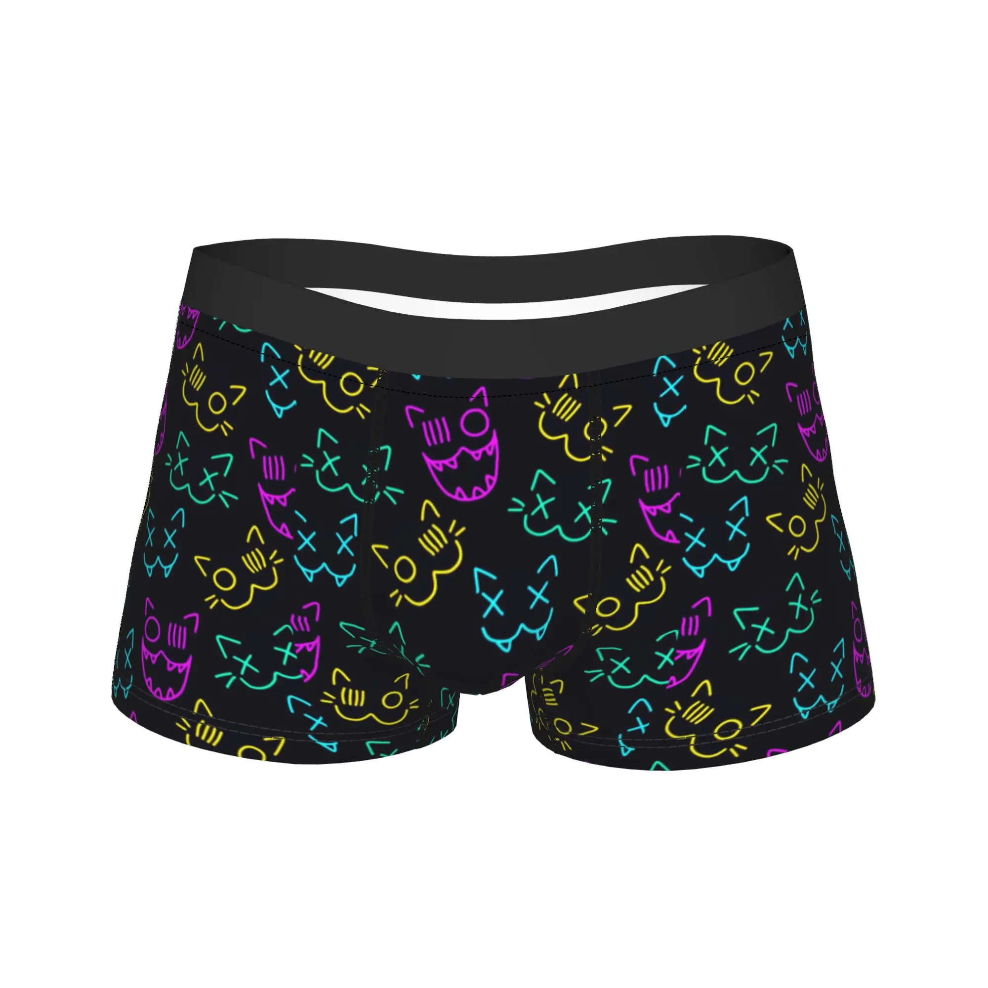 Dark Rose Floral Abstract Texture Underwear  Males Underpants Pattern Funny Boxershorts Quality Shorts Briefs Plus Size