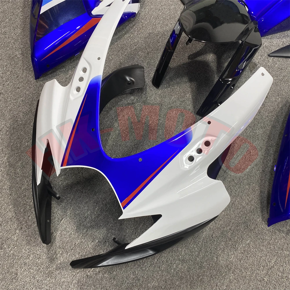 Motorcycle Fairing Kit Fit For GSX-R 600 750 GSXR600 GSXR750 2006 2007 K6 K7 Bodywork Set High Quality ABS Injection Blue White