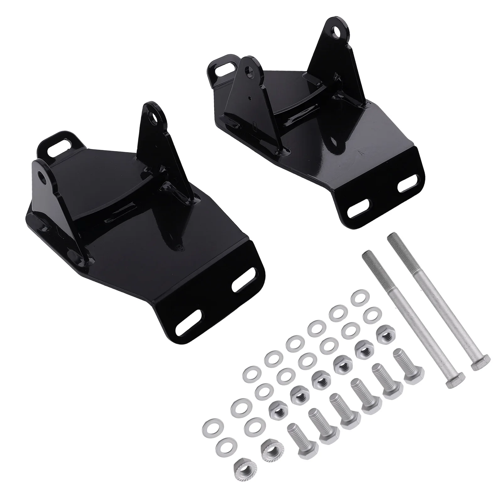 

Motor Mount Assembly For Chevrolet C10 GMC C15 Truck 1967-1972 Black Steel