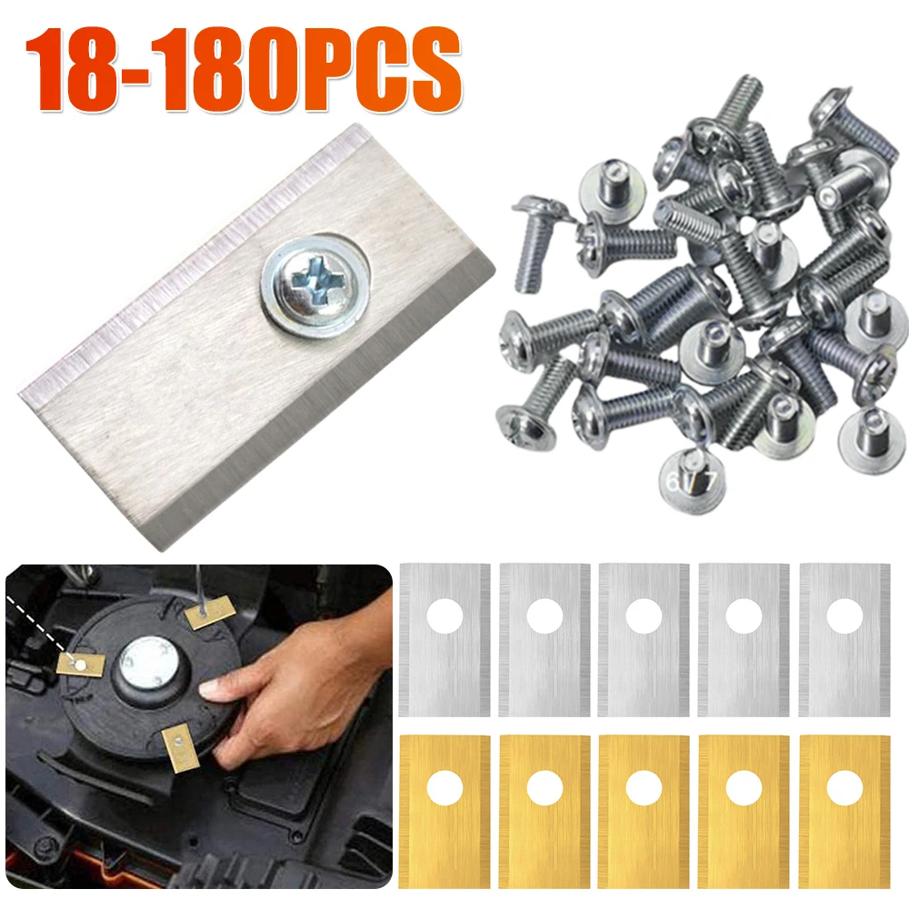 

Grass Trimmer Blade Stainless Steel Robot Mower Replacement Blade Lawn Mower Cutter Blade Set Lawn Mower Blade for Worx Landroid